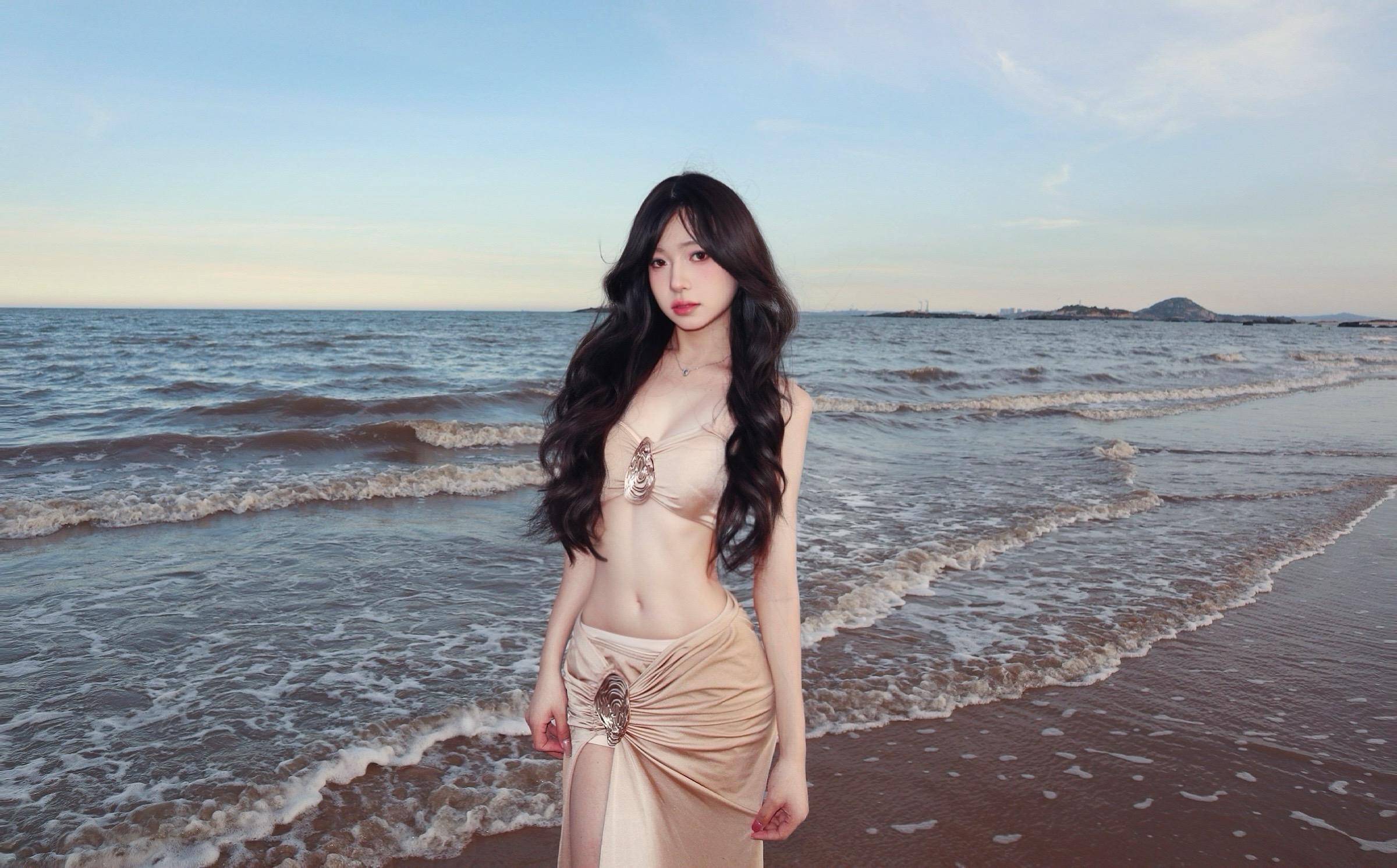 小楠娘的旅游穿搭。甜弟