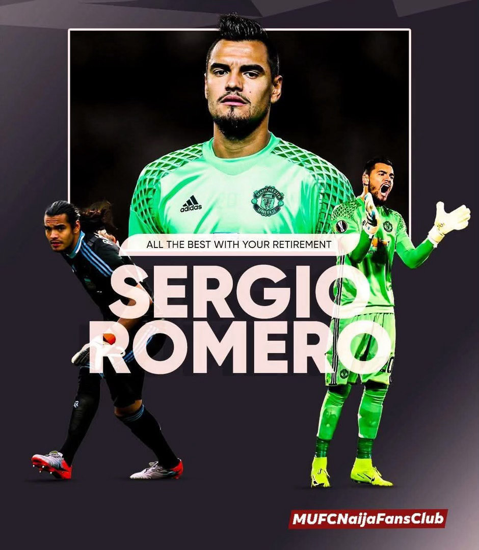 曾經踢過曼聯，職業生涯最後一家球會效力小阿根廷人隊，現年39歲嘅守門員羅美路宣布