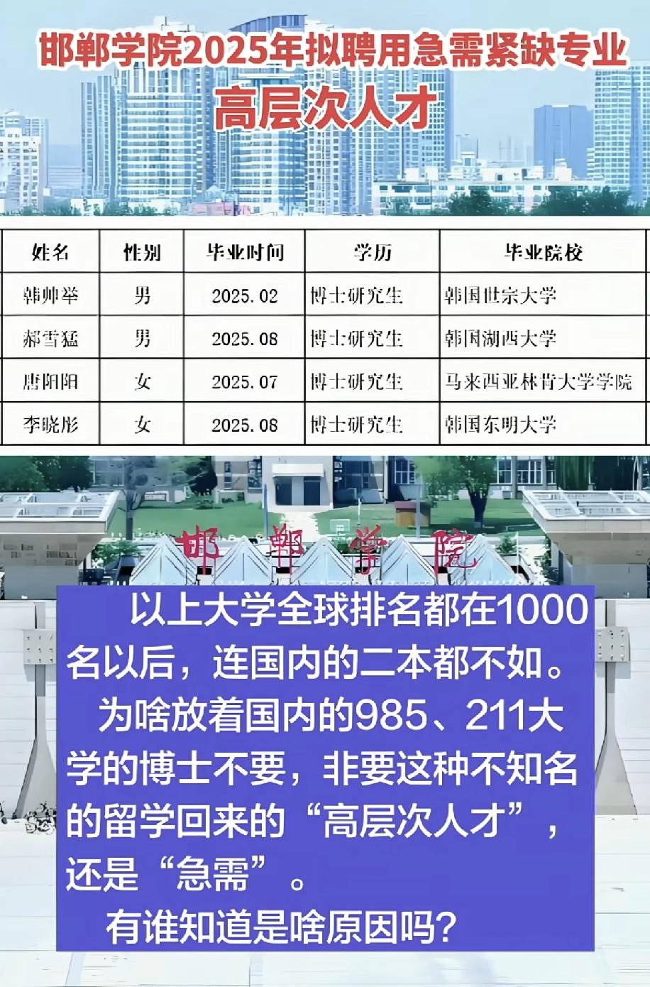 没想到邯郸火了几千年的邯郸学步，现在再一次以可能萝卜岗的形式再一次性火了，就是邯