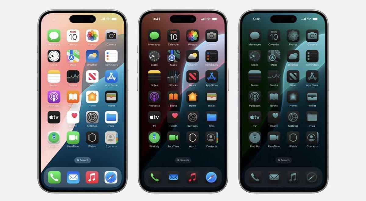 #iPhone16图标可以换颜色# iOS18到底更新了什么功能呢？别问，问就是