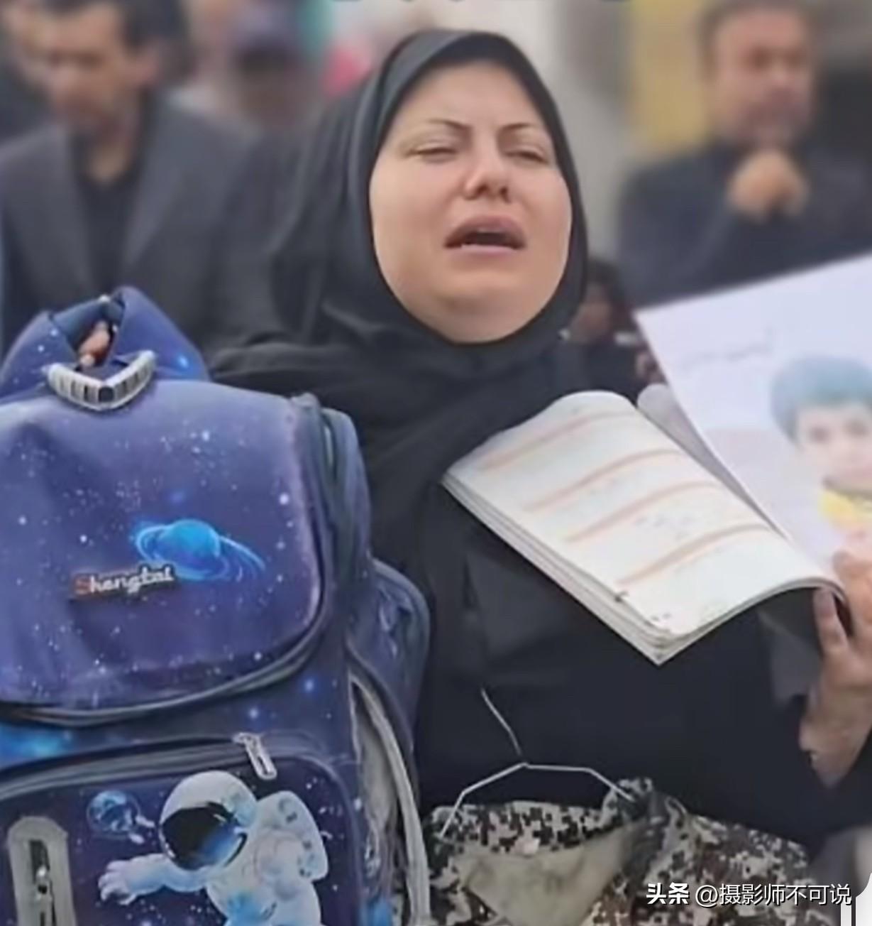 伊朗小学葬礼上的中国造书包狠狠得让中国家长们共情了，老祖宗说得好“老吾老以及人之