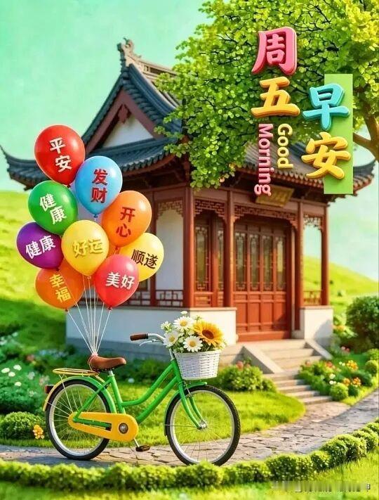 2026/06/26/（农历五月十二）星期五早安！“美好一天从平安、健康、发财开
