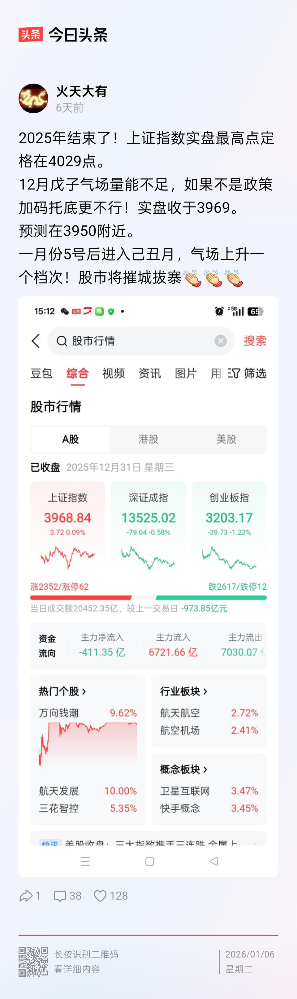 一月五号进入己丑月股市必“摧城拔寨”你细品！这个力度！有谁看得出己丑月奥秘？