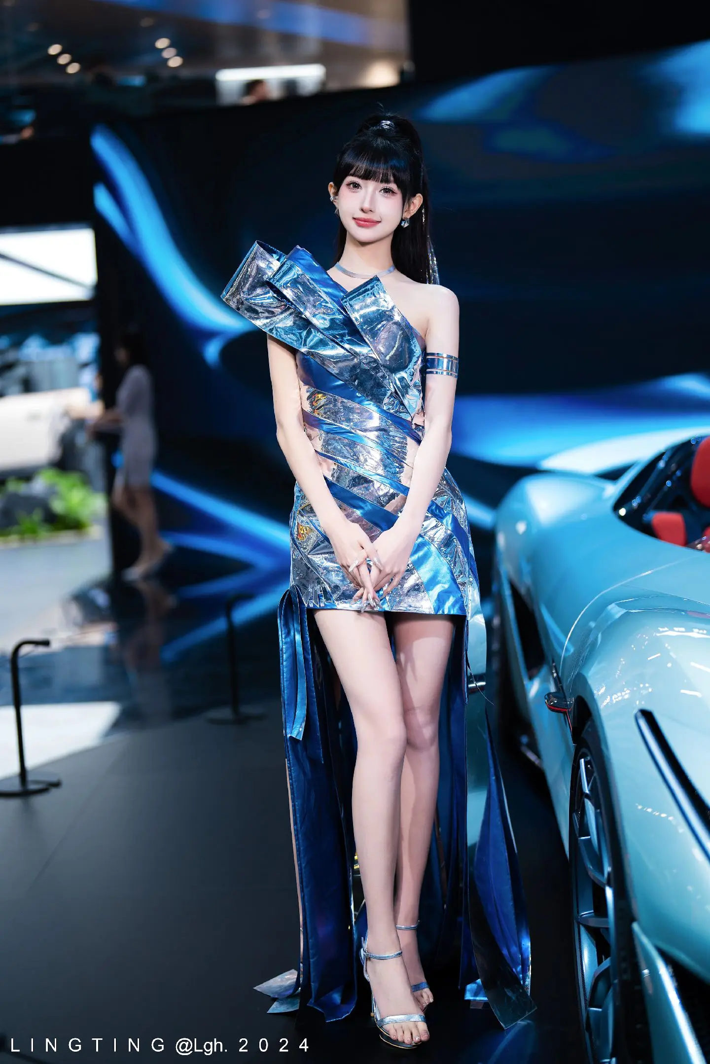 2024粤港澳大湾区车展模特合集7。