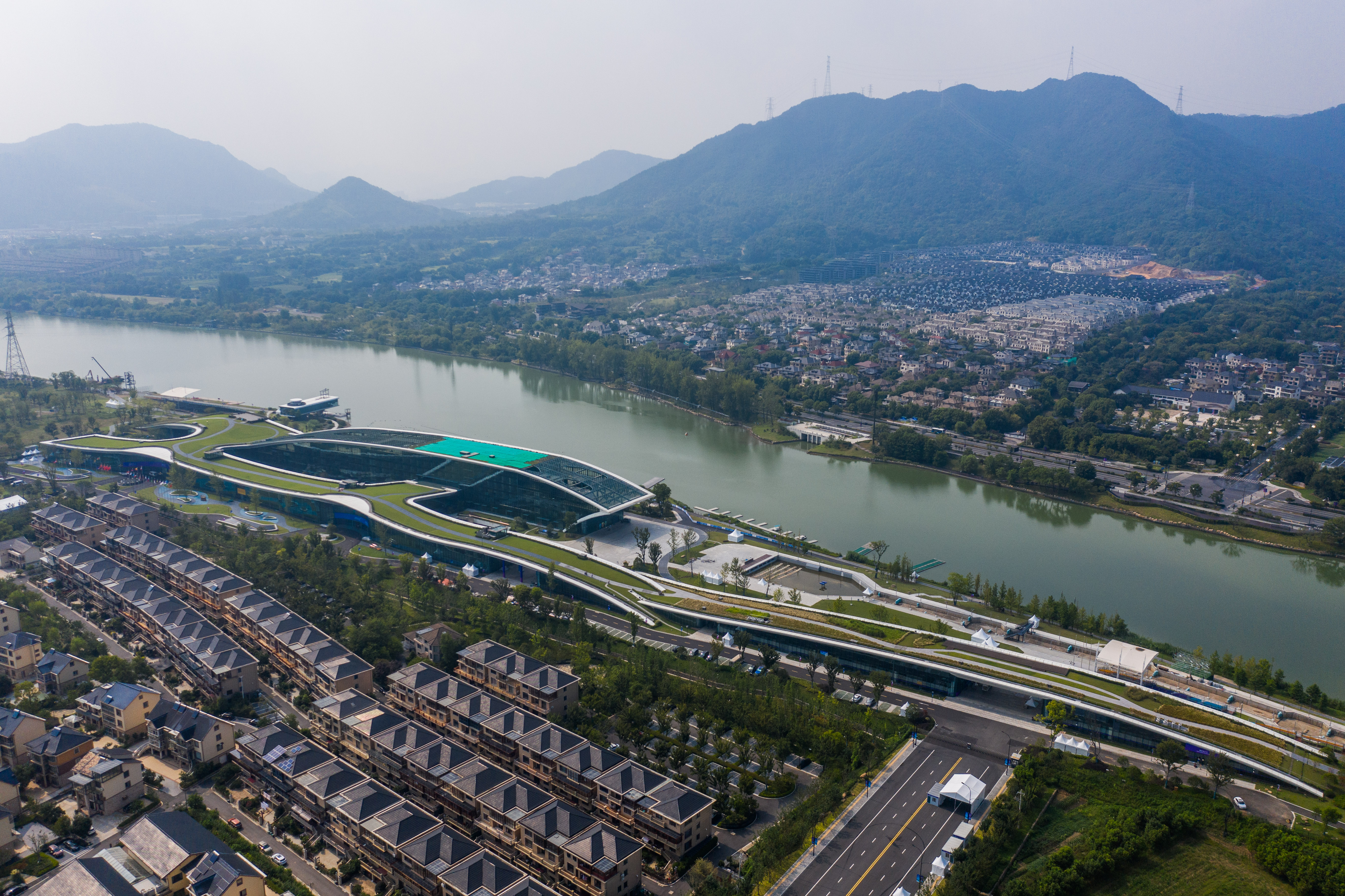 探访亚运场馆杭州富阳水上运动中心