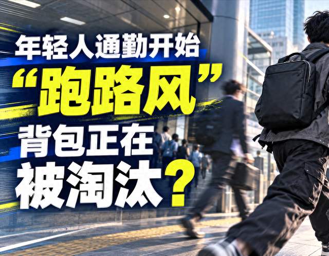 年轻人通勤开始“跑路风”，背包正在被淘汰？