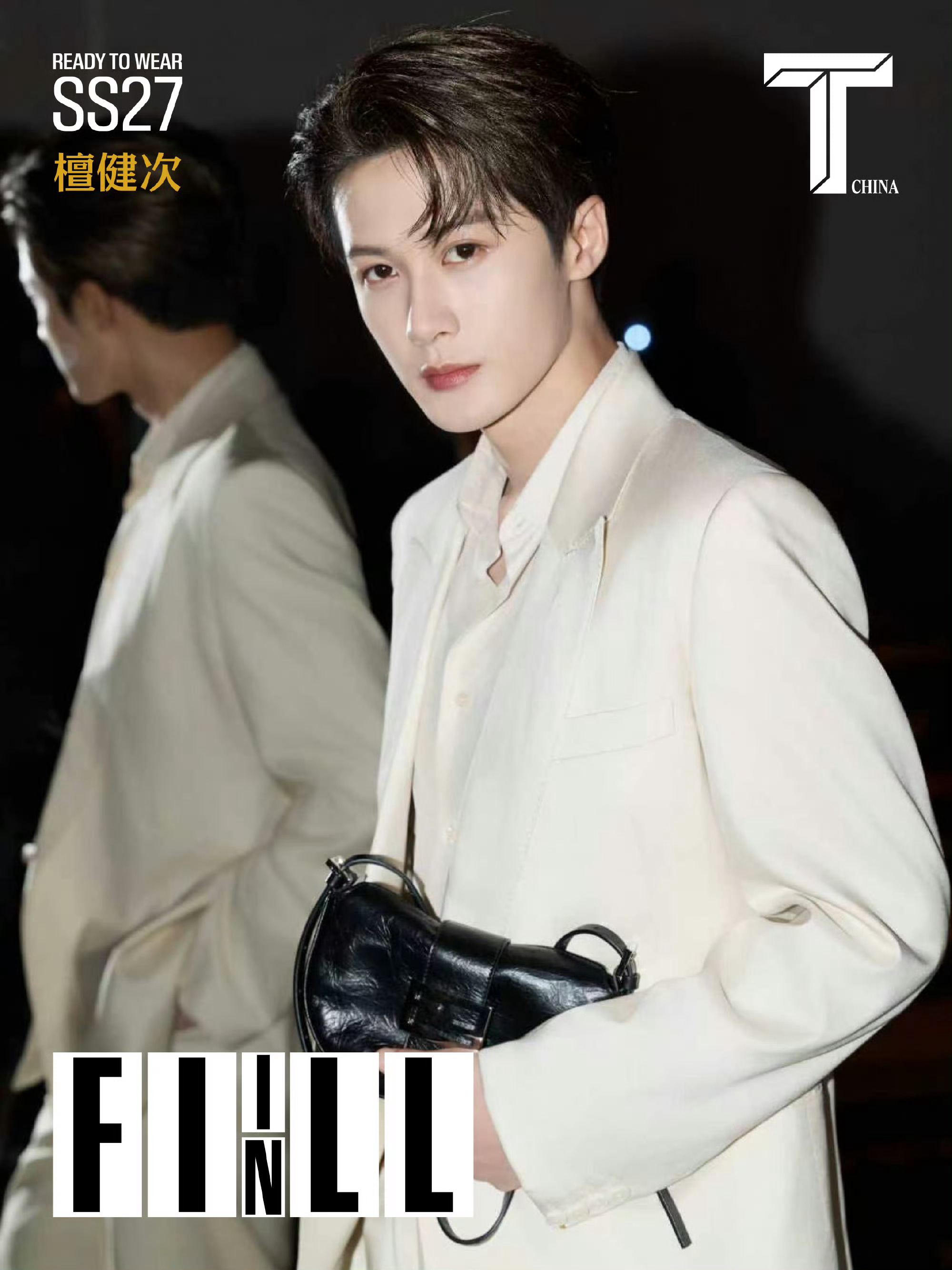 檀健次✖️FENDI 📷 by T Magazine China米兰时装周 ​