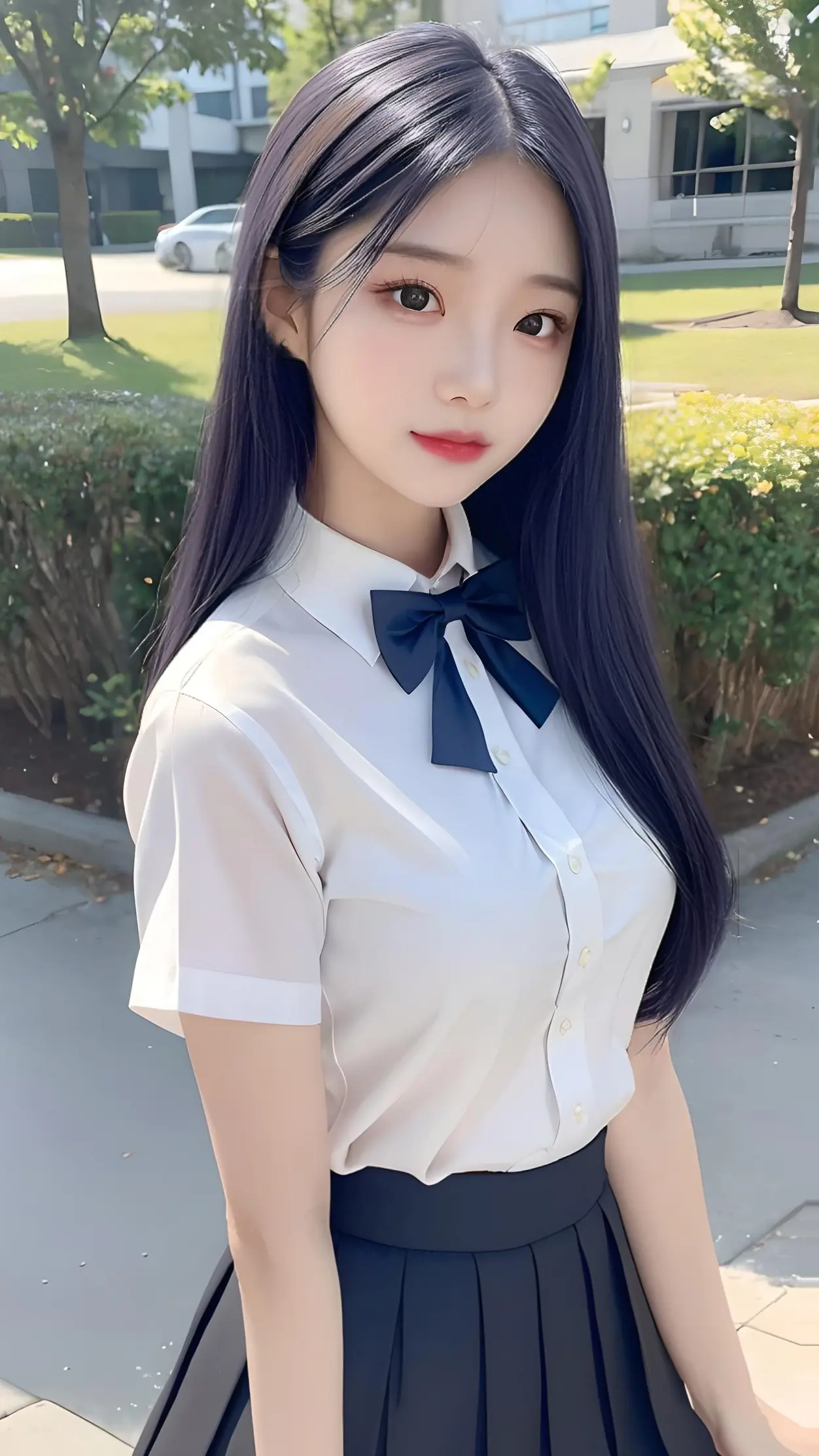 美不美。
