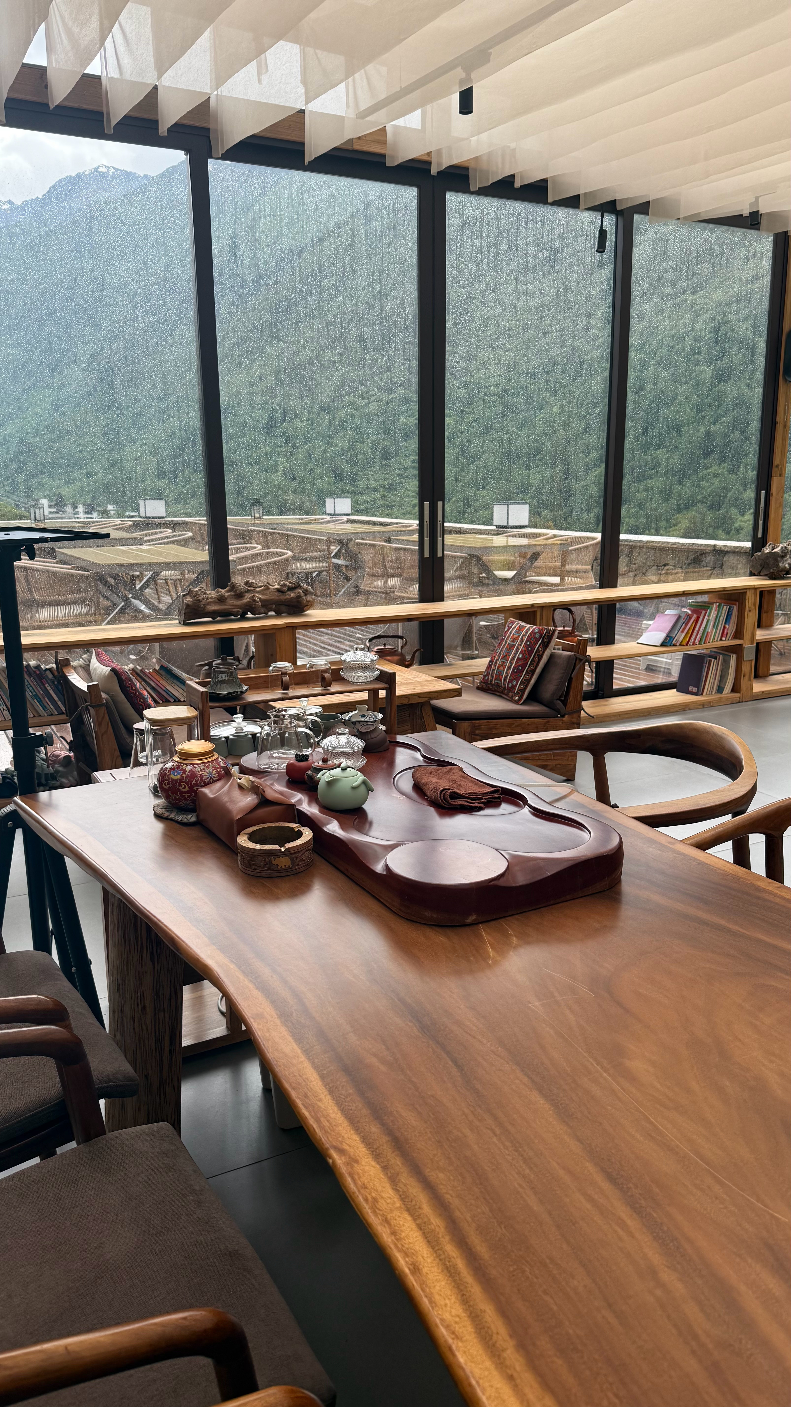 冻尿了 阿坝·四姑娘山景区-长坪沟景区