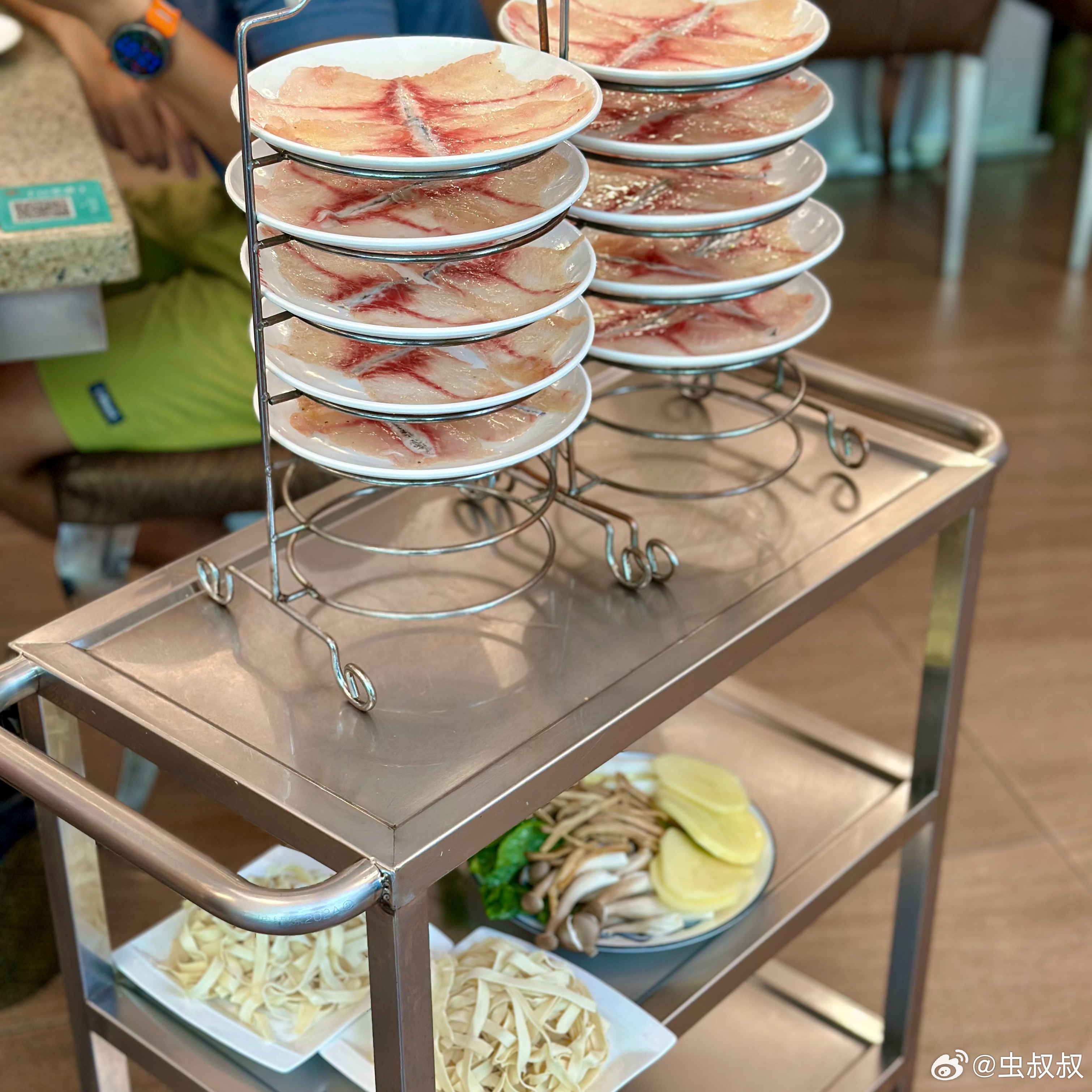 又来吃鱼片火锅啦。 成都·鑫御隆斑鱼庄(营门口店)