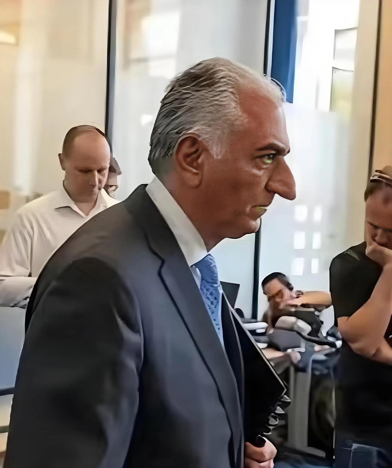 长这么长的鼻子，好神奇！
2025年，雷扎.巴列维曾在巴黎号召伊朗人民推翻神权时