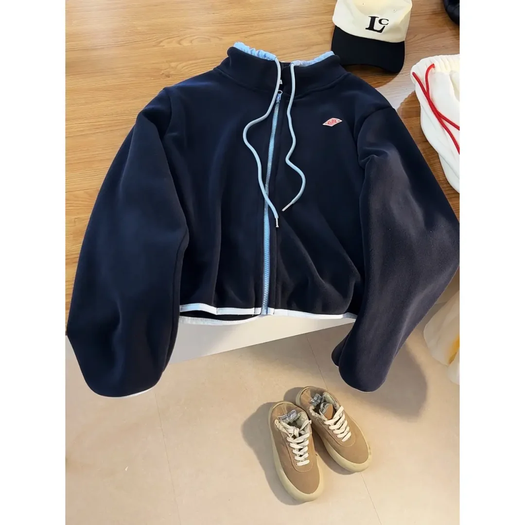 摇粒绒厚实保暖！系带设计绝了💯