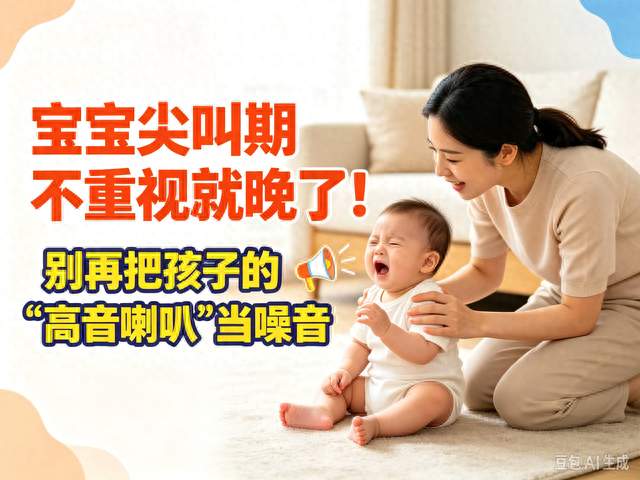 宝宝尖叫期不重视就晚了！别再把孩子的“高音喇叭”当噪音
