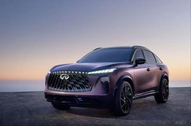 英菲尼迪QX65 Monograph概念车灵感源自经典FX系列，采用溜背设计、竹