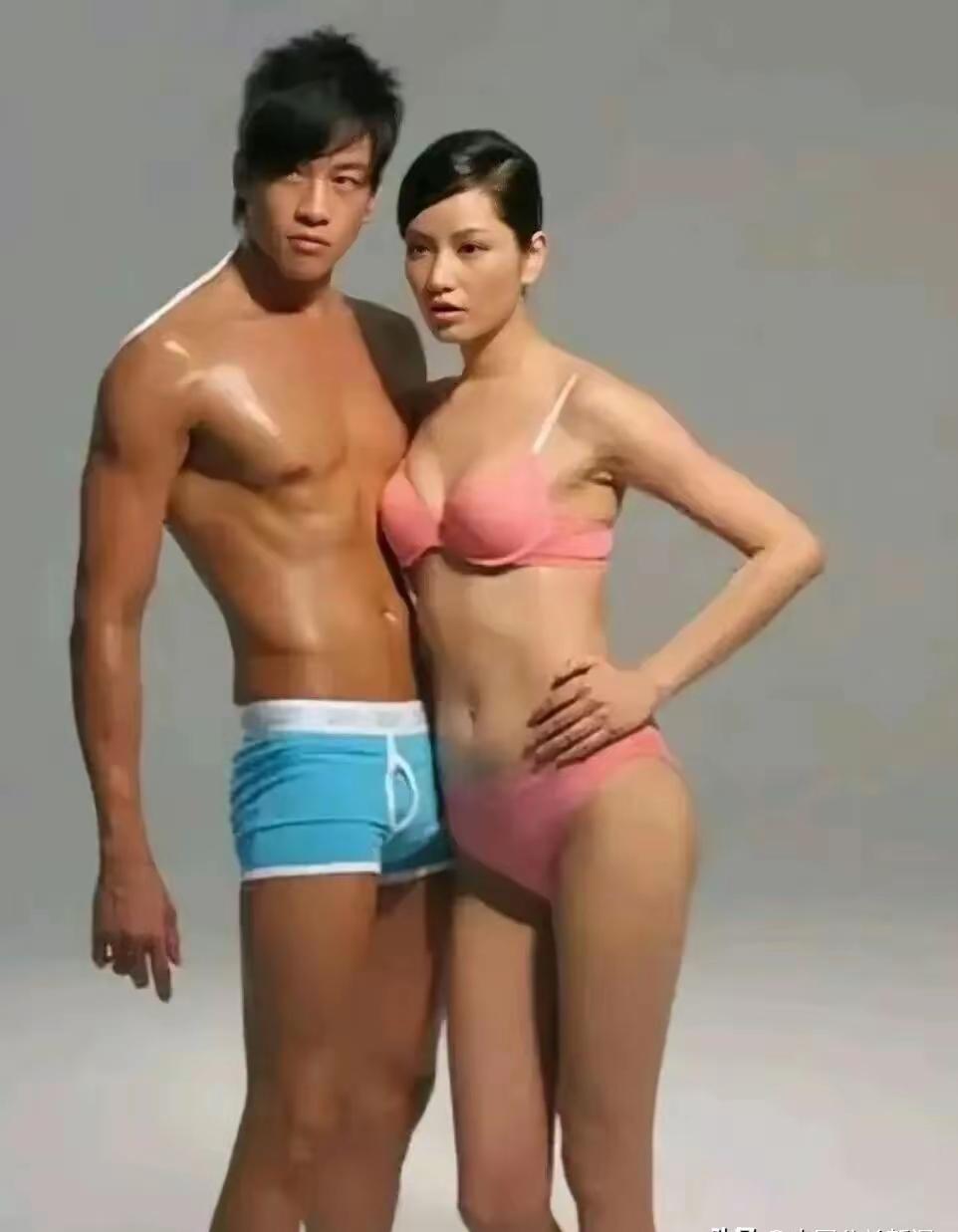 何润东和瞿颖内衣广告翻红，
表面看是网友怀旧，
实则是小鲜肉衬托的，以前明星翻红