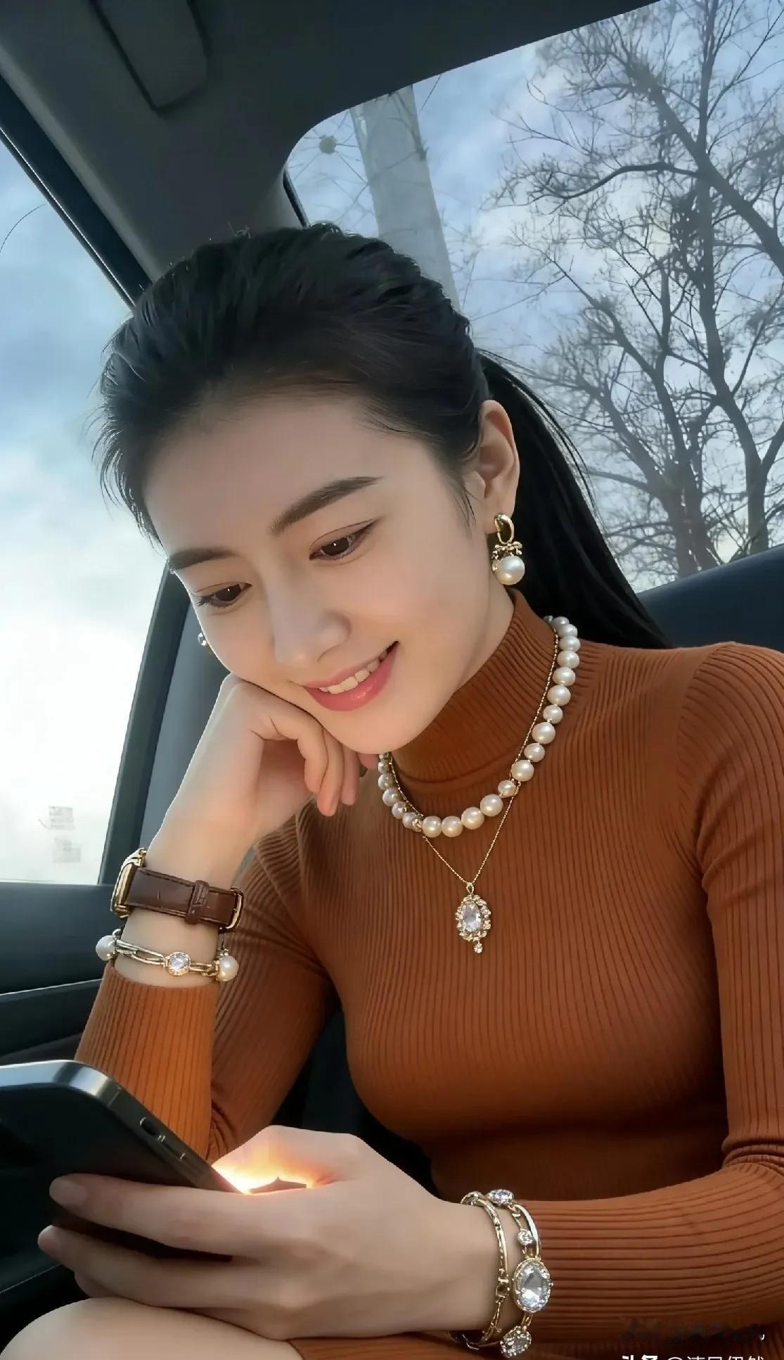 这是谁家的女儿，长得如此给人耳目一新的感觉。濯清涟而不妖，出淤泥而不染。太喜罕人