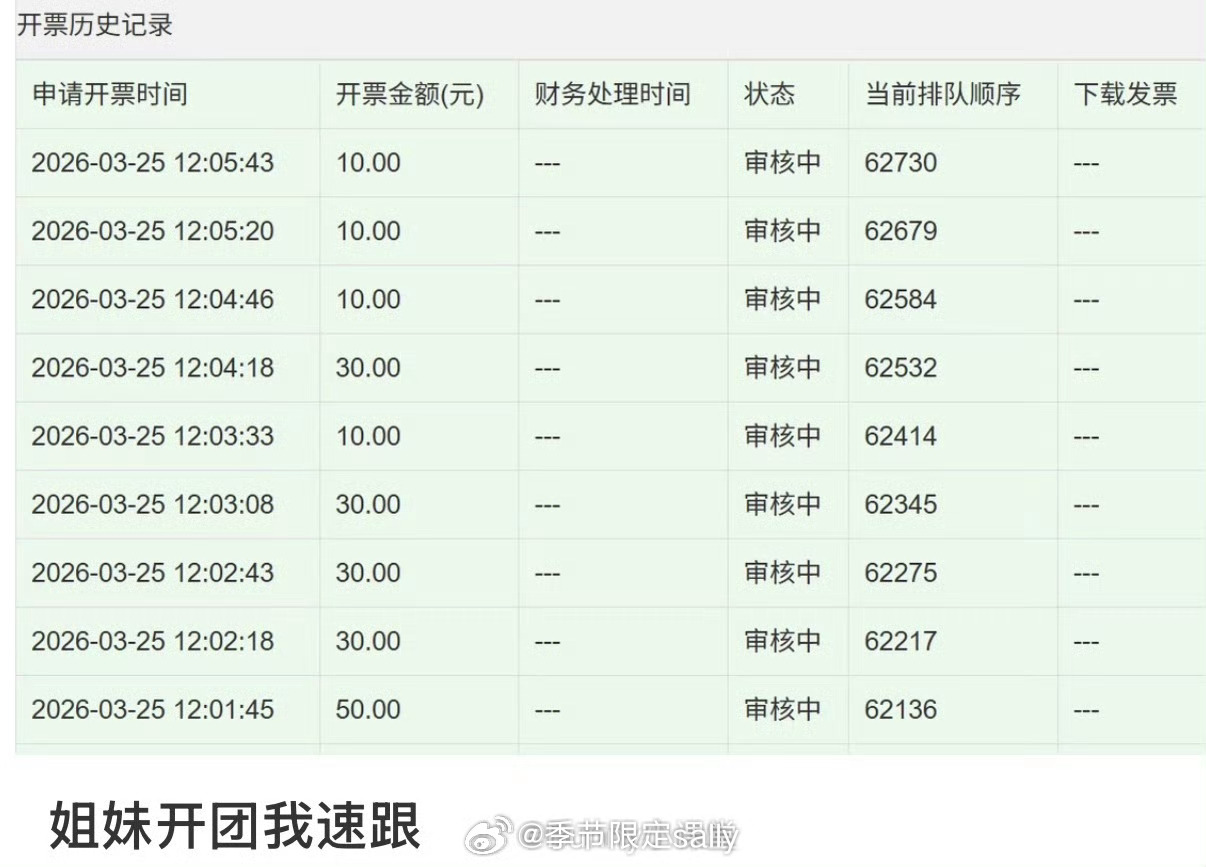 晋江开发票排队6万➕了，纯活该