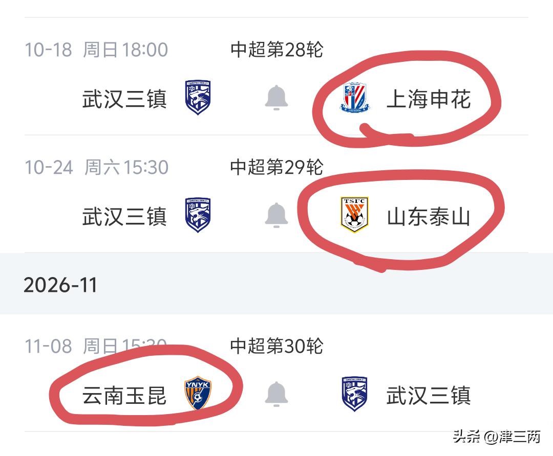 天津津门虎，保级成功，恭喜。
因为我不信武汉三镇可以三连胜。
保级的天津，巴萨也