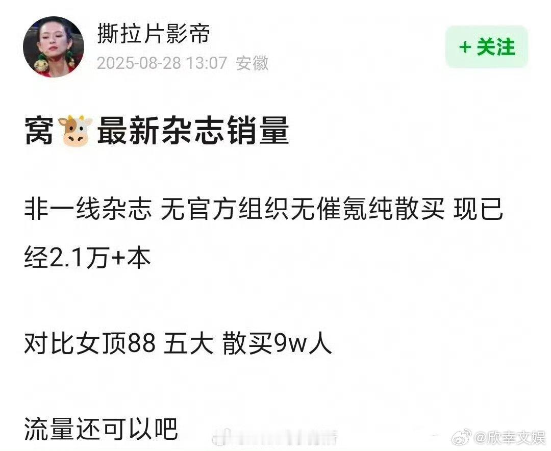 张凌赫最新杂志销量张凌赫anotherman杂志销量张凌赫最新杂志销量，咋样，[