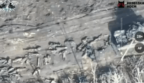 约30名俄军士兵和一辆T-80坦克永远留在了阿夫迪夫卡方向的斯捷波夫，估计是遇到