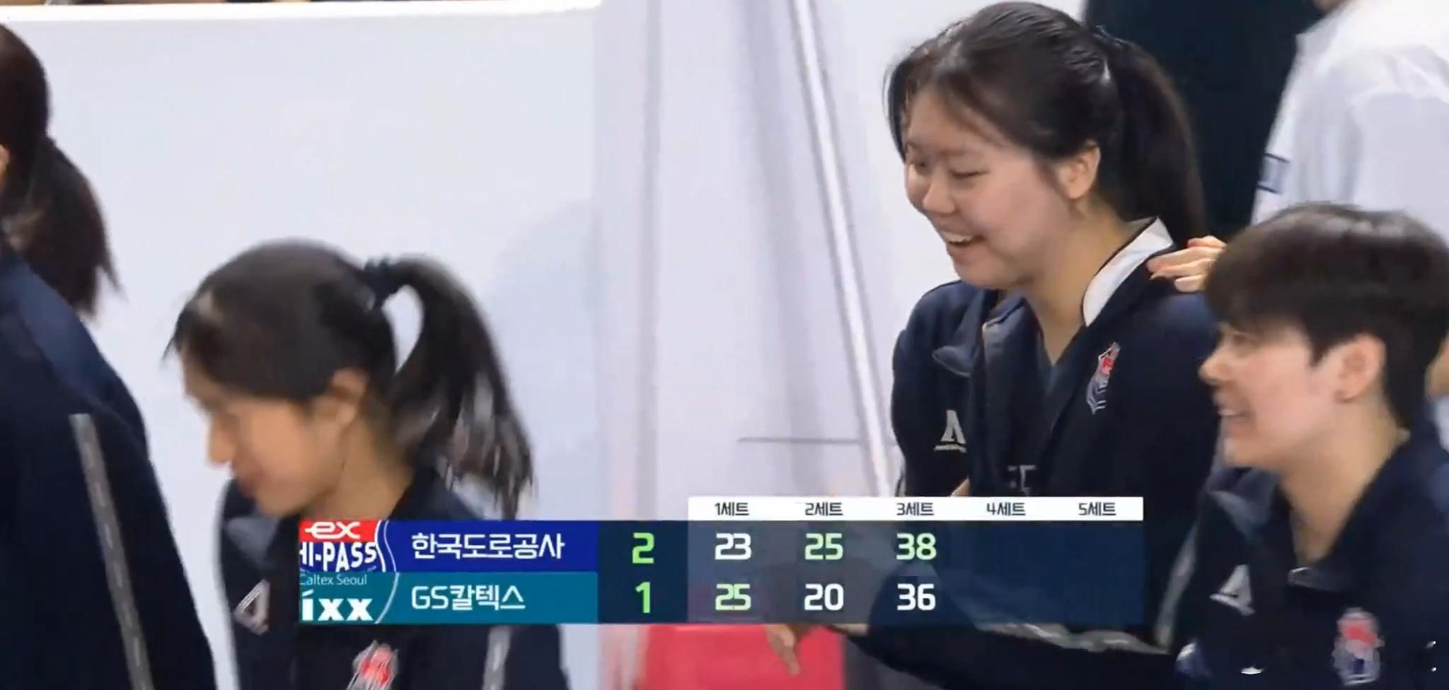 国际排坛动态韩国女排大过年的就加班……高速公路公社第三局38-36GS加德士