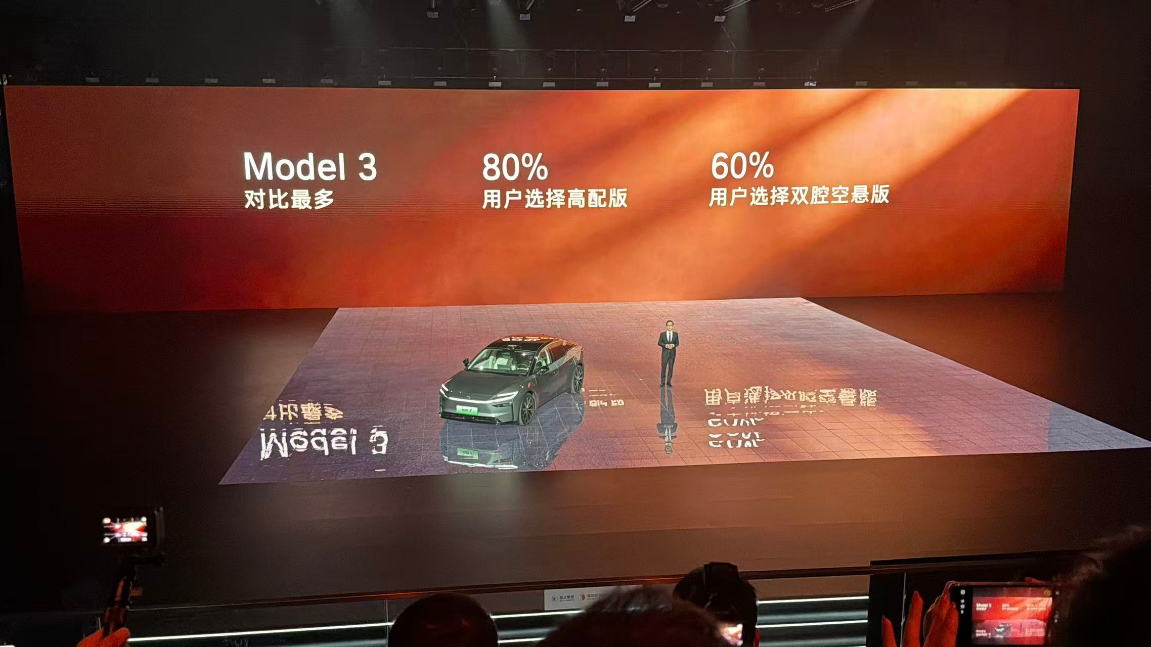 铂智7订单累计突破1万辆 自铂智7预售后，彭宝林表示至今累计订单突破1万辆，其中