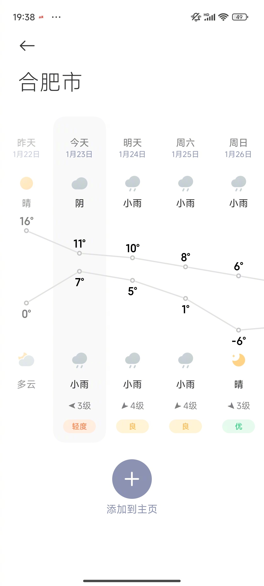 老乡鸡造雪失败造成了彩虹  今年的雪都下到哪去了 老乡鸡举办“猜中初雪日，请你喝
