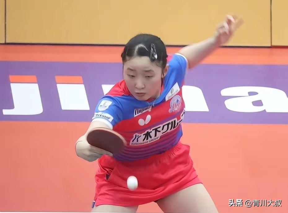 孙颖莎、王曼昱一定要注意，
张本美和练了新技能！

昨天张本美和与佐藤瞳的比赛中