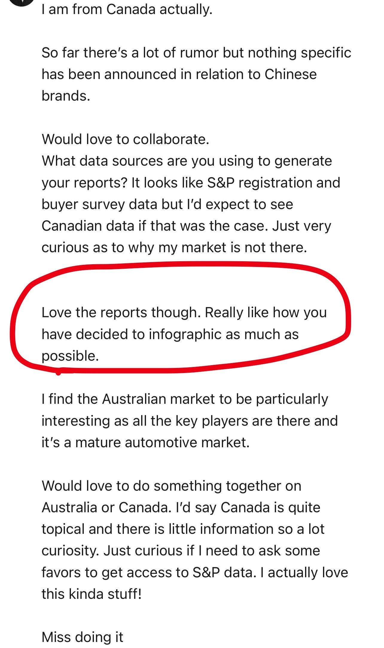 我们的海外账号，经常收到一些私信，有很多人会问我们：你们的数据图和报告做的很好，