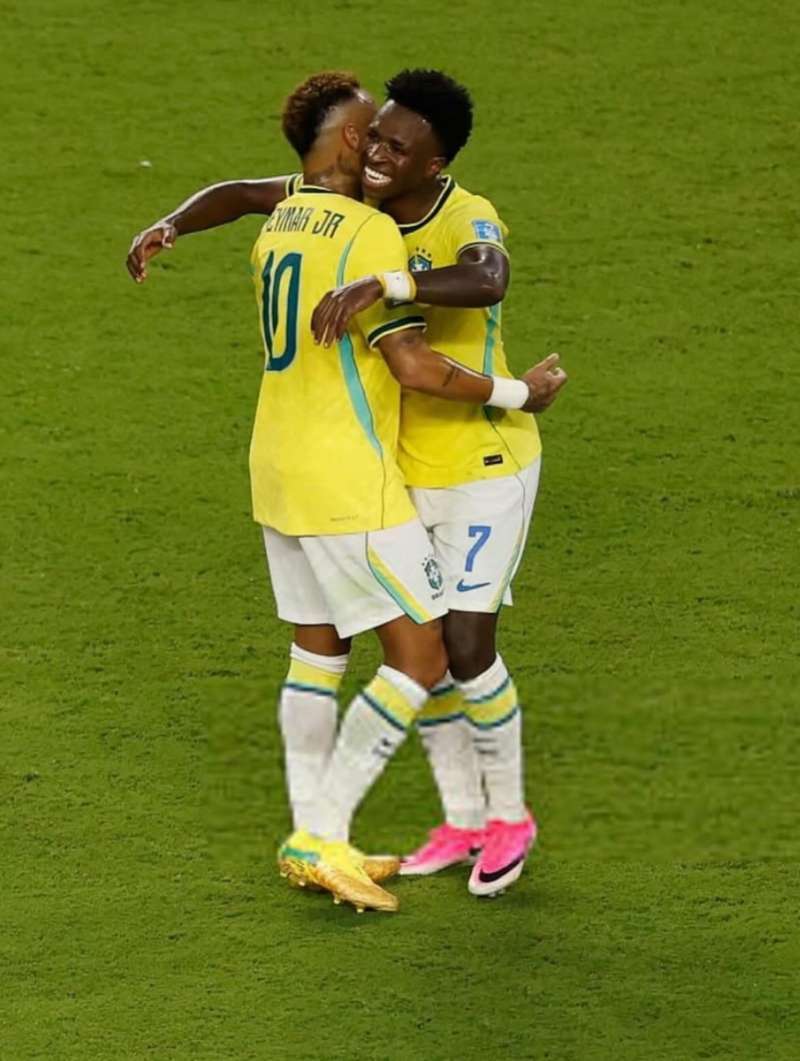 neymar 维尼修斯更新：他回来了内马尔