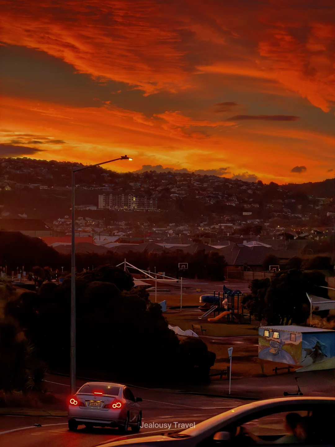 达尼丁的神级日落