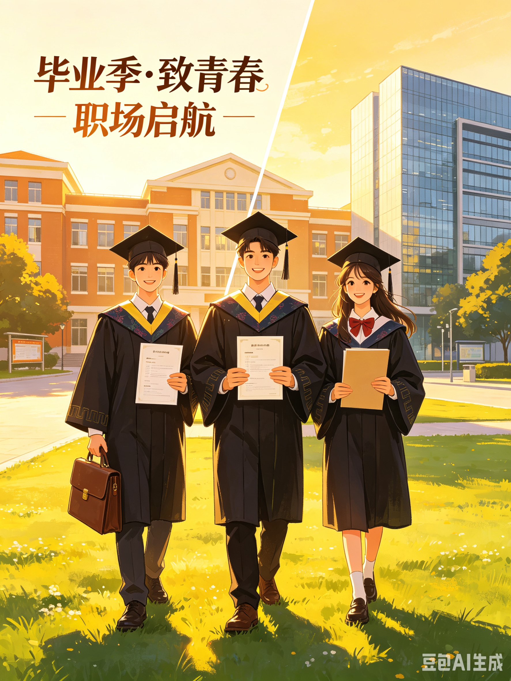 给同学的毕业祝福我的青春不散场日常大学生喜爱内容共创计划 又到奔赴新程的毕业季，