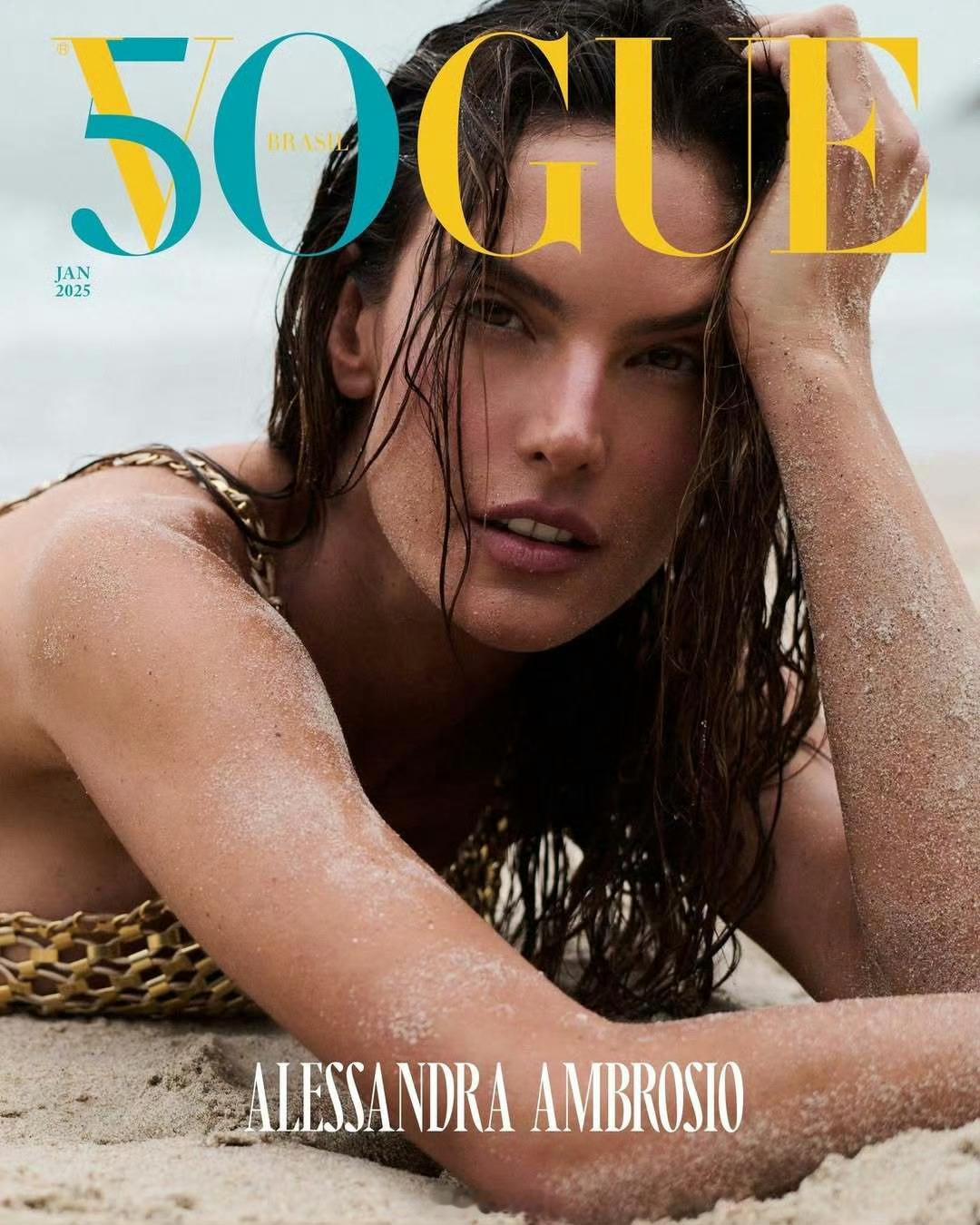 封面大赏  VOGUE Brasil Jan. 2025: Alessandra