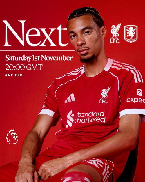 英超前瞻：利物浦状态低迷又遭伤病打击，维拉近7战豪取6胜利物浦英超四连败 ​​​