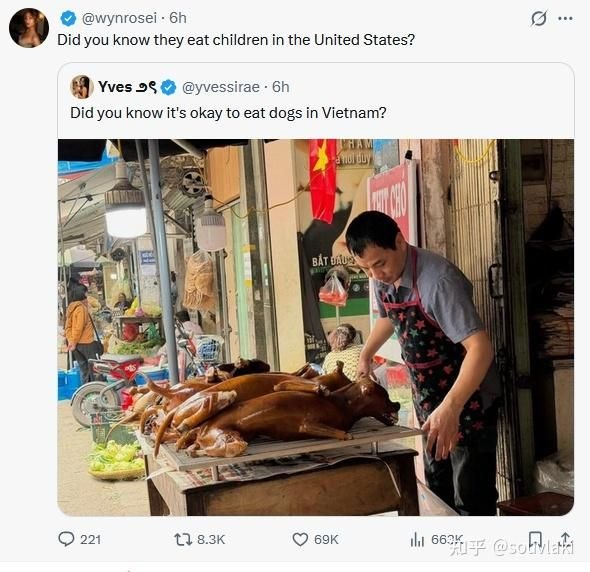 🔻知乎网友分享：越南人大战美国人。海外新鲜事热点现场