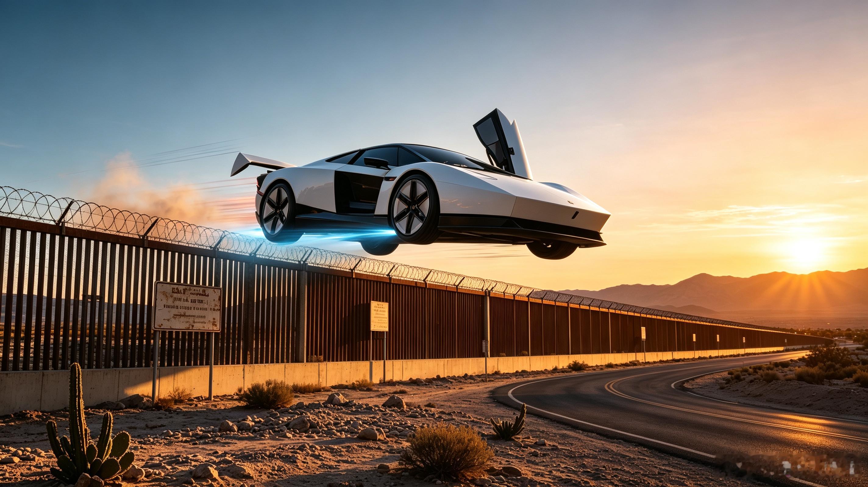 Roadster2，偷渡神车，轻松飞跃美墨边境[doge] ​​​