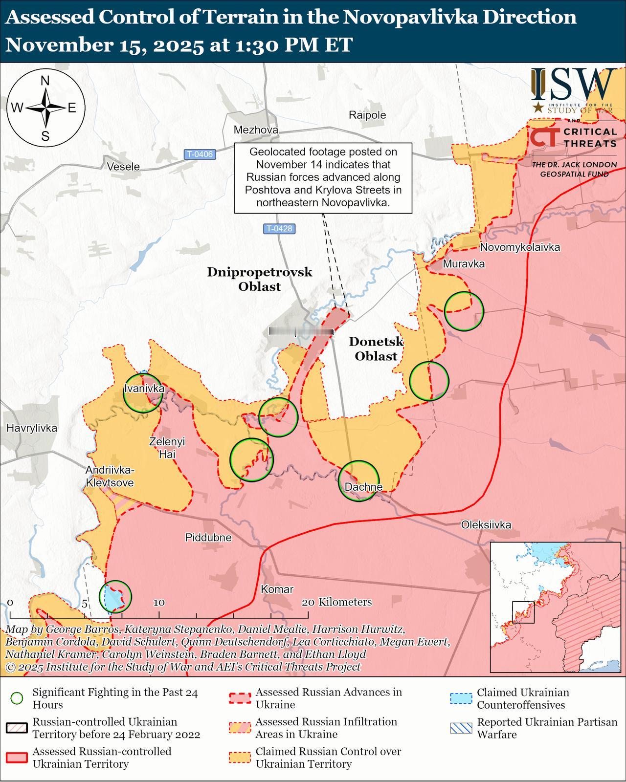 最新消息：俄罗斯军方指挥部似乎将夺取波克罗夫斯克置于收复波克罗夫斯克-米尔诺赫拉