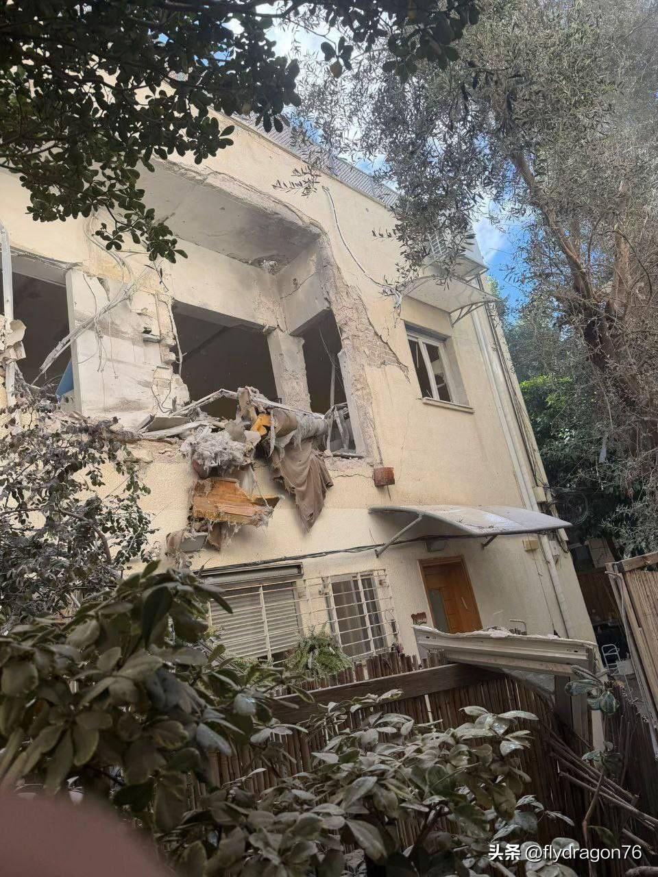 🚨🇮🇱🇮🇷 特拉维夫发生大规模破坏。