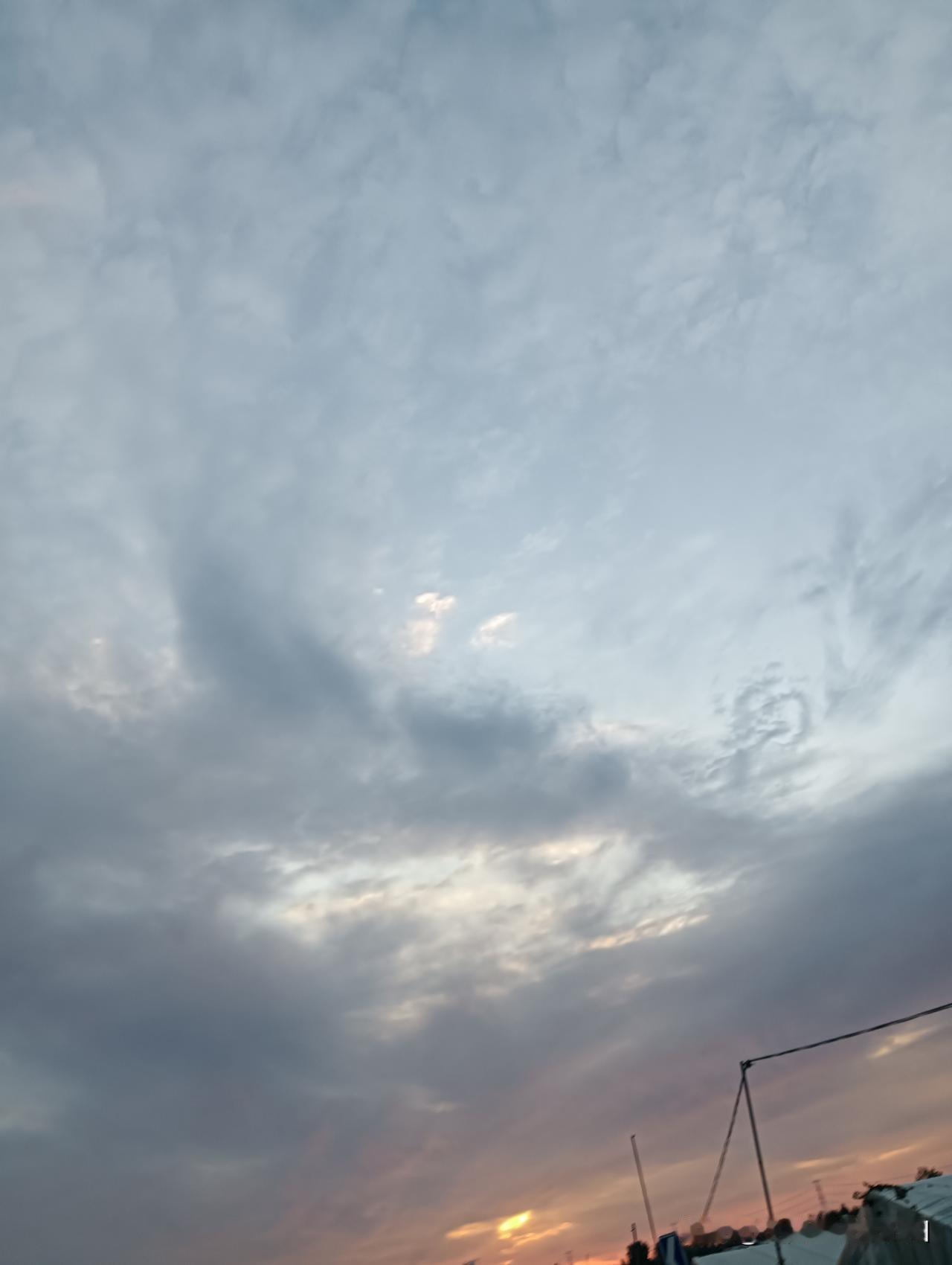 晒图笔记大赛早霞欣赏