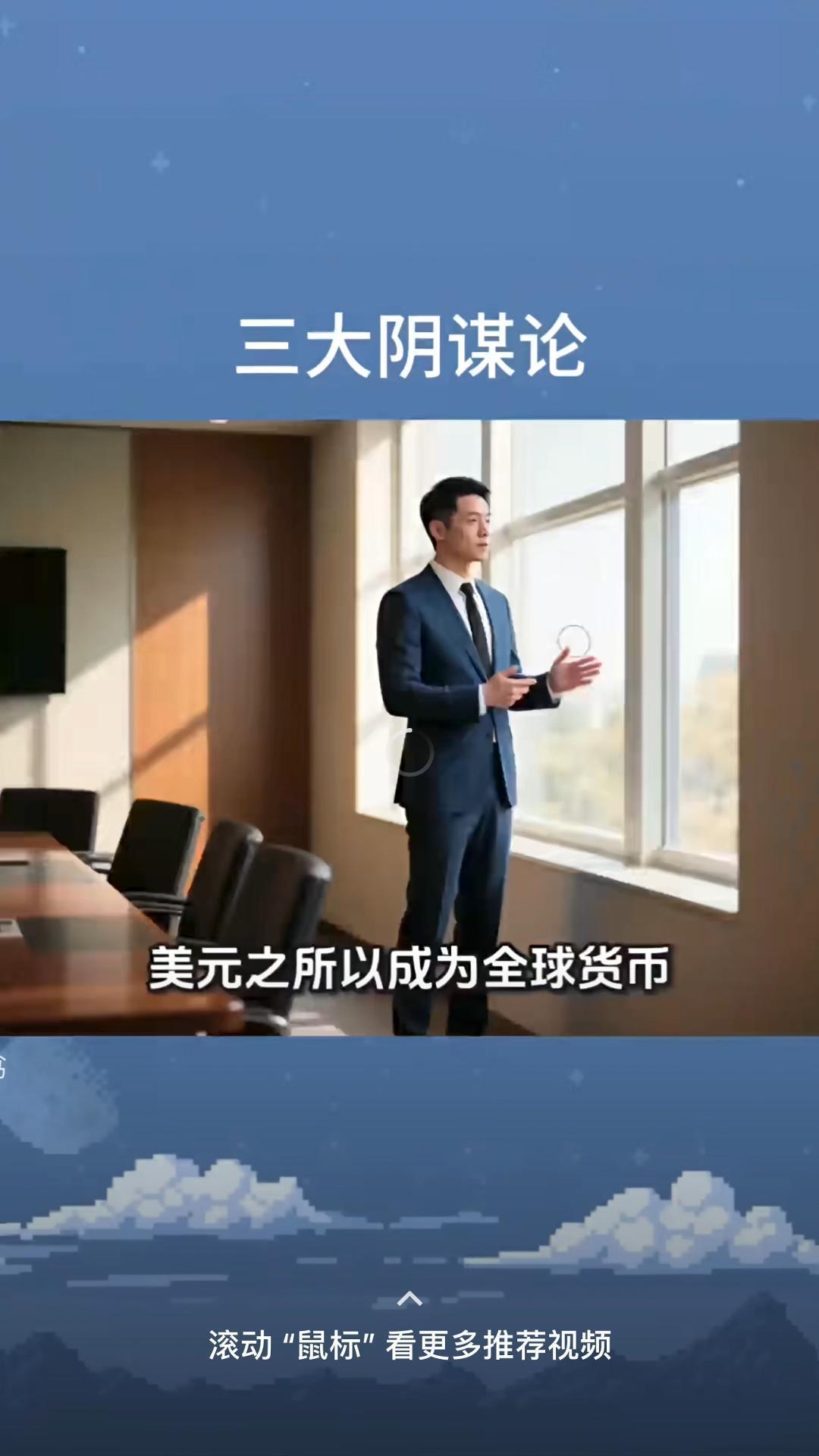 美国乱印美元收割全世界理论背后的三大逻辑

视频链接：