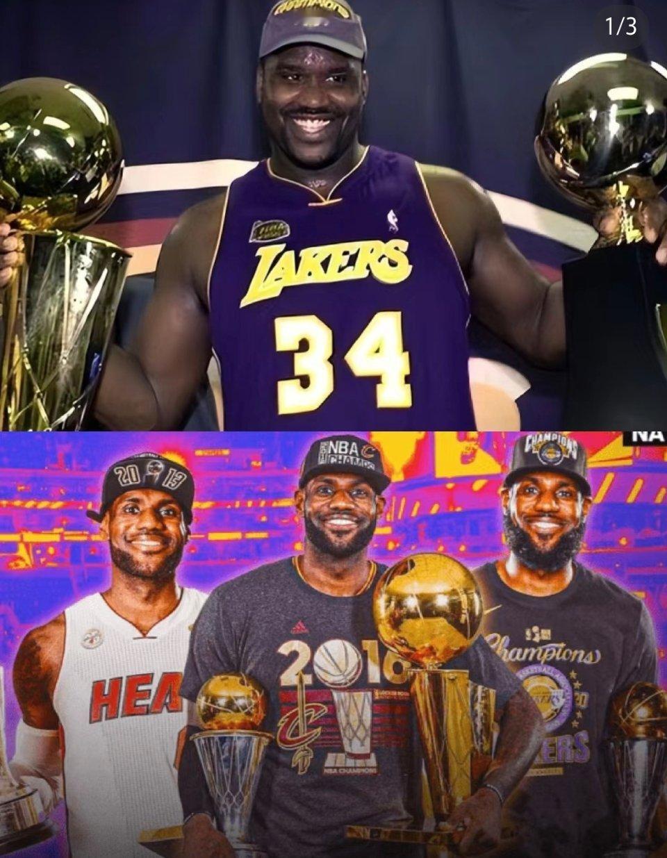 球迷讨论：三连Fmvp和三球队夺冠哪个更难？[疑问][疑问][疑问]#nba开心