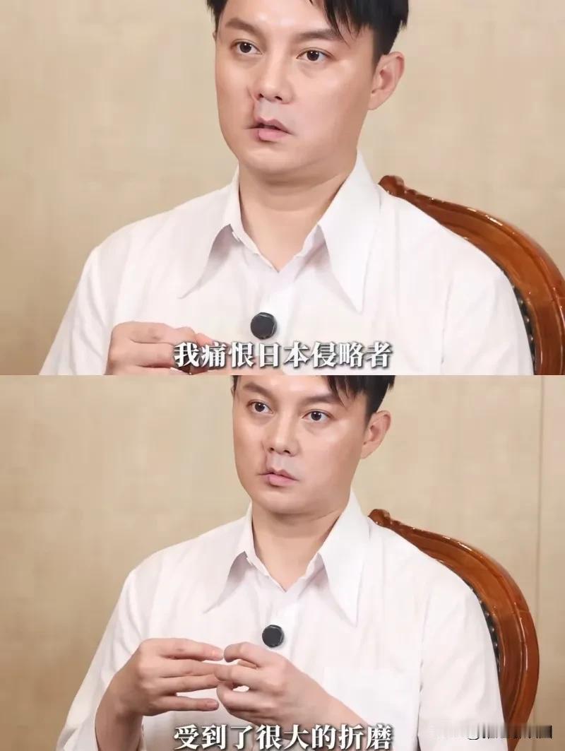 尹正坦言演日本人每天下班后都觉得很恶心，他说的一句话很好，请日本人演不值，但我可