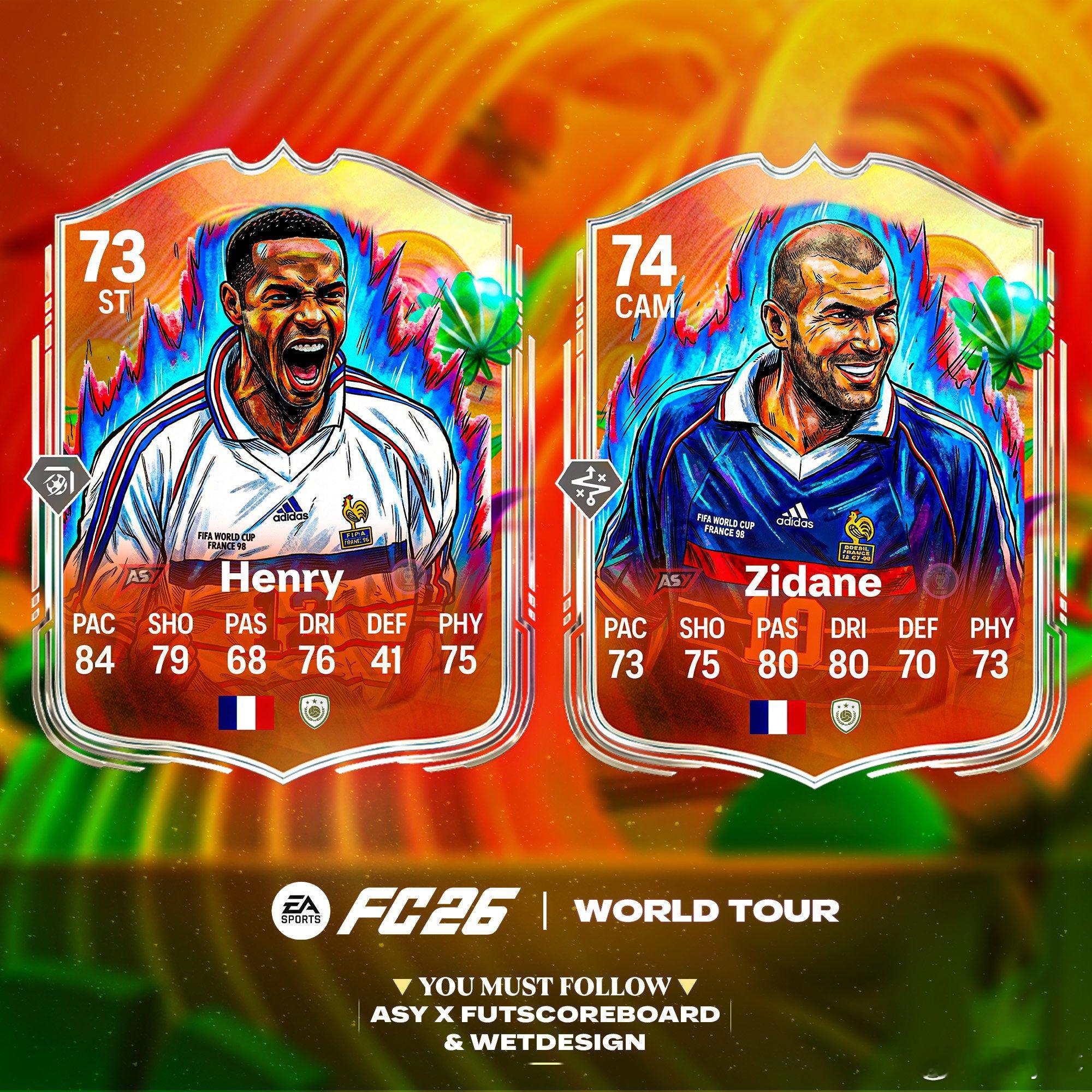 FUT新赛季主题为法国1998白银传奇任务将可以获得齐祖&大帝&图拉姆。FC26