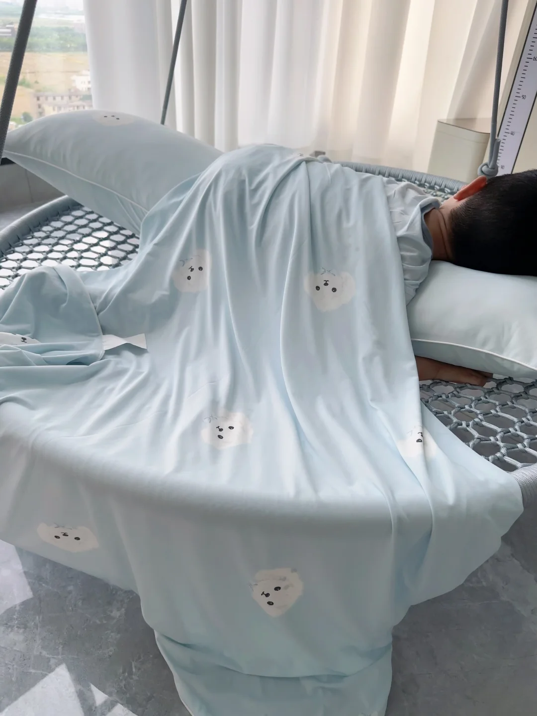 🥵30℃不开空调也可以睡香香💤的盖毯~