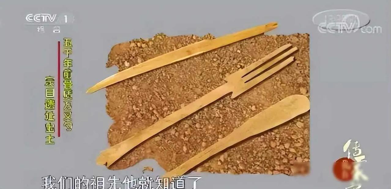 五千年前中国人用刀叉，后来为啥全改筷子，文明选择真没那么简单

在青海挖出的骨头