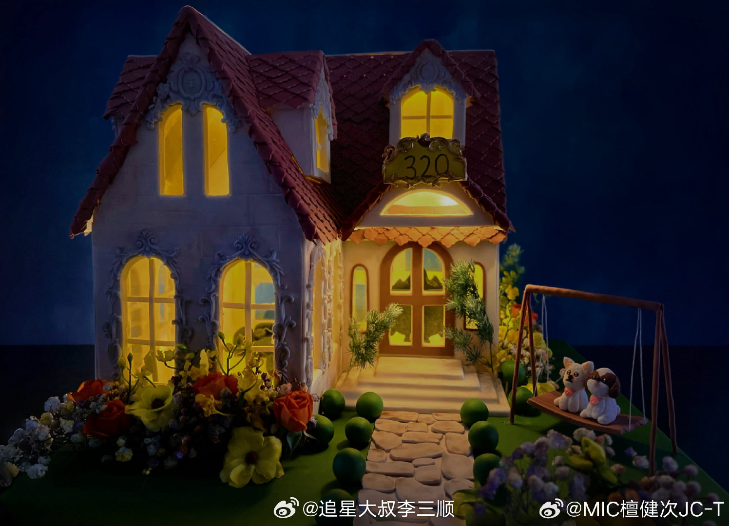 檀健次发博为小炭火庆生，单曲《宠》➕零点蛋糕，檀炭99