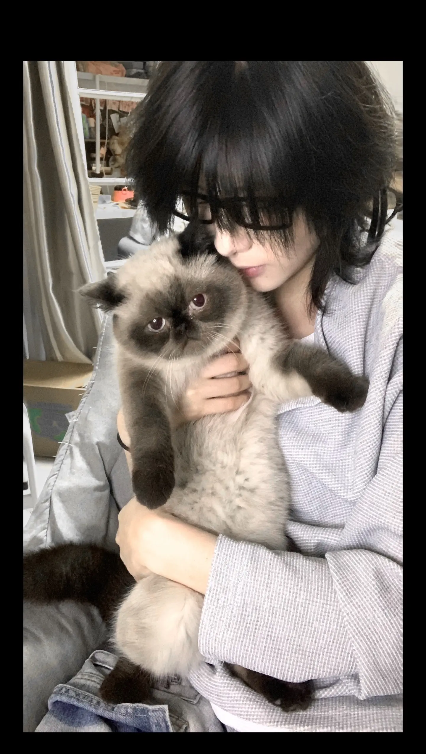 不要和他讲话了好吗 宝宝。