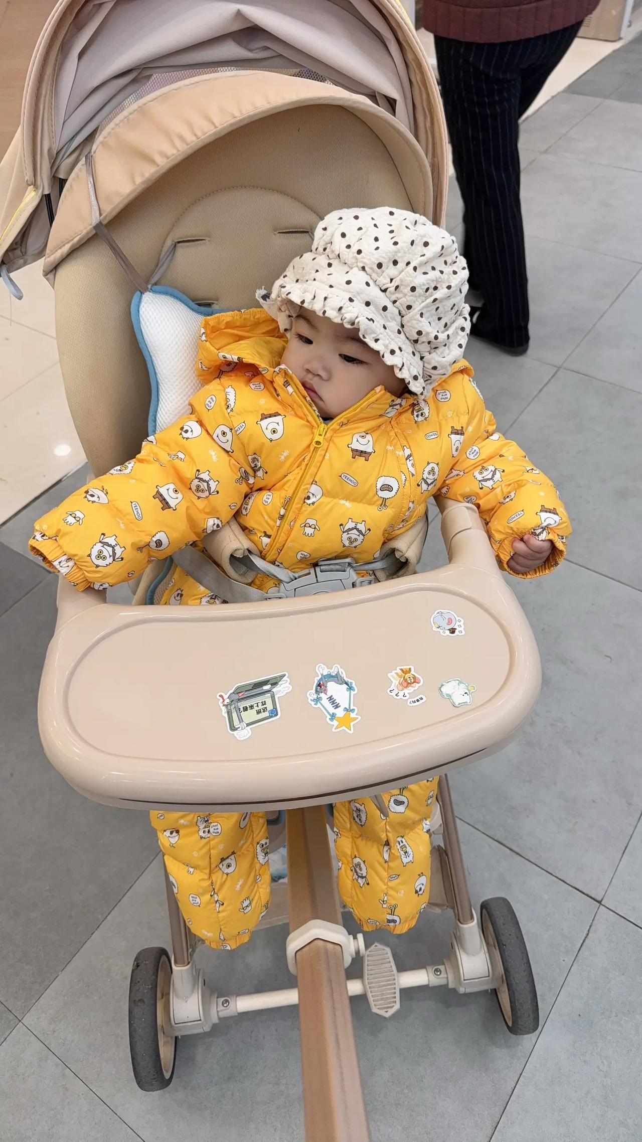 【第327天啦】没有父母帮衬，独自带宝宝。记录生活 敲可爱 独自带娃去买菜^_^