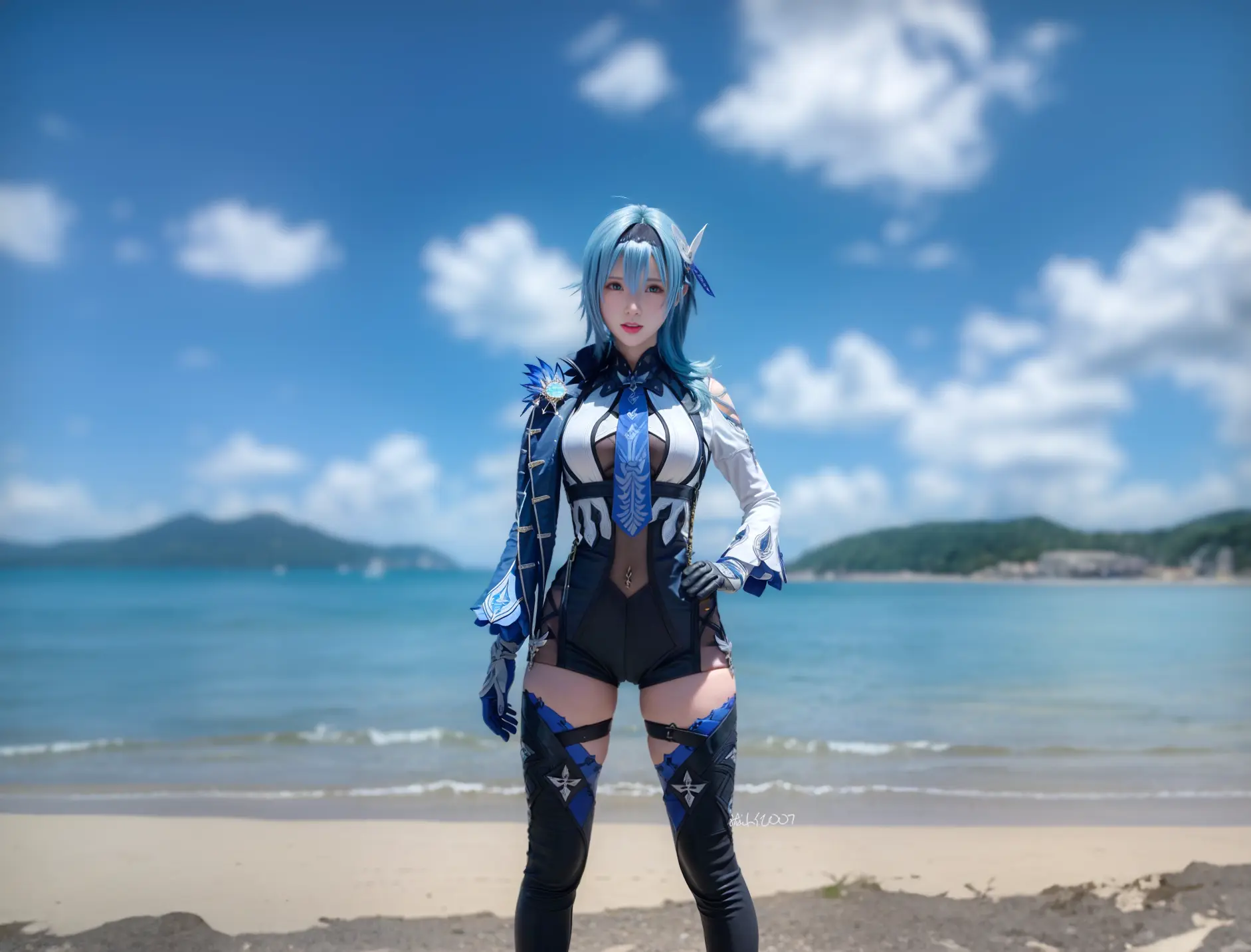 优菈。原神。优菈 复阳了，好难受。。。