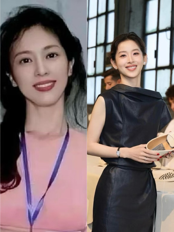 章泽天比刘亦菲还像刘亦菲妈妈很多网友都觉得刘亦菲妈妈刘晓莉年轻时期和章泽天相似度